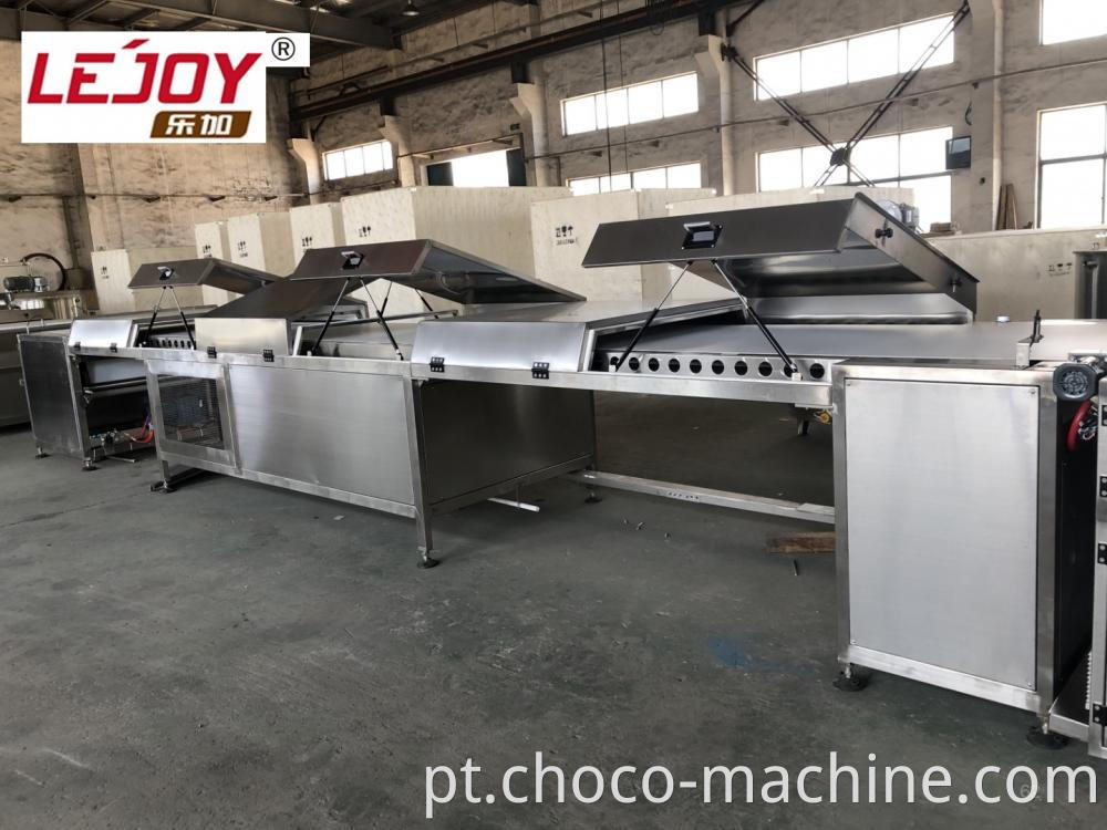 Chocolate Coating And Polishing Line